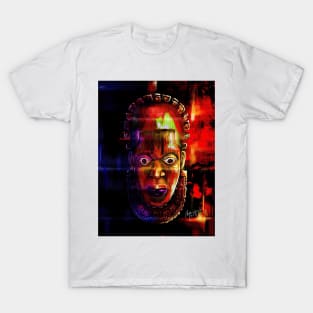 Benin queen mother head T-Shirt